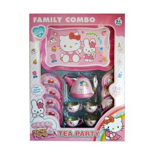 14. Hello Kitty Tea Party Set Mainan Anak, Ajak Anak Bermain dengan Anggun Sejak Dini