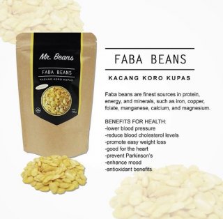 Faba Beans Kacang Koro Kupas
