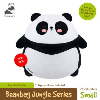 Beanso Bean Bag Cover Panda Ukuran Kecil