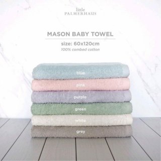5. Little Palmerhaus Mason Baby Towel, Bahan Super Halus