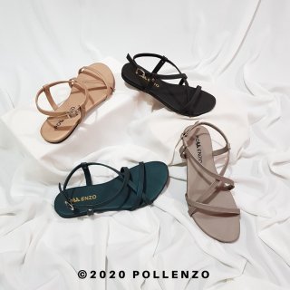 25. Pollenzo - Sandal Wanita Teplek Tali Qn-005, Ringan Dipakai Melangkah