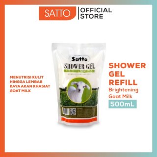 Satto Shower Gel Brightening Goat’s Milk