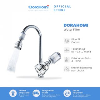 DorahomiSaringan Filter Kran Dapur Penjernih dan Penyaring Air Kotor
