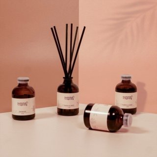 Reed Diffuser Pewangi Ruangan Otomatis Parfum Aromaterapi Kamar/Spa - Coffee Bean