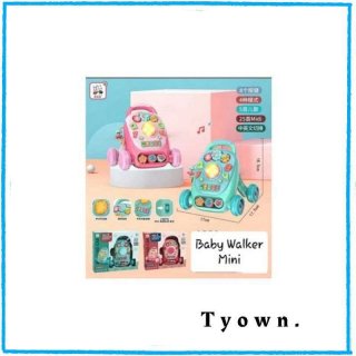 Baby Walker Mini Musik Mainan Edukatif Bayi Mainan Bayi
