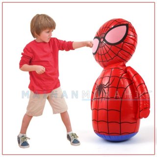 26. Mainan Anak Samsak Balon Spiderman, Untuk Tujuan Olahraga Anak
