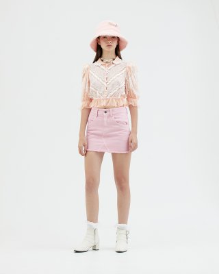 5. Kloset - Kloset Denim Mini Skirt
