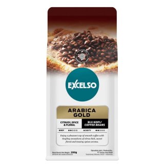 Excelso Arabica Gold Beans/Biji (200g)