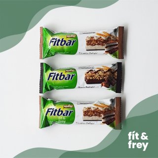 FITBAR Sereal Bar 22g - Cemilan Sehat Oat Gandum Instan - Snack Diet - Choco