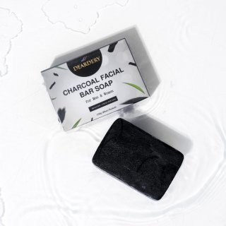 15. DEARDERY Charcoal Facial Bar Soap