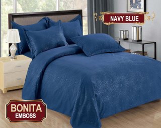 Bonita Bed Cover Set Polos Emboss