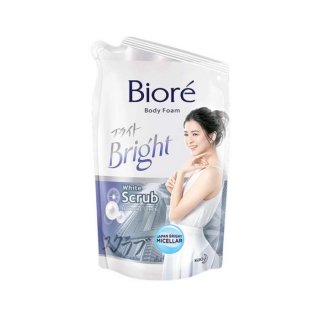 Biore Bright Body Foam White Scrub
