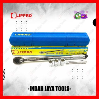 LIPPRO 11068 BESAR Torque Wrench 28-210 NM 1/2 Inch Kunci Momen Torsi