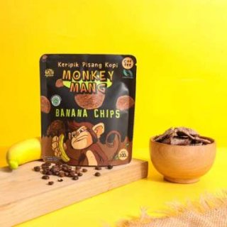 3. Monkey Mang Banana Chips yang Bumbunya Berlimpah