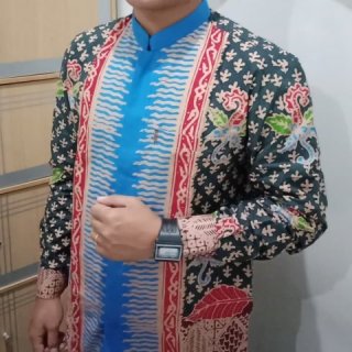 Baju Batik Pria (Batik Khas Banyuwangi) Lengan Panjang 01