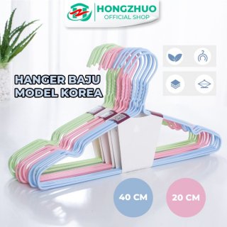 Hongzhuo Gantungan Baju Stainlees Steel 10pcs