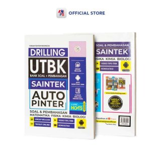 Buku Drilling UTBK SAINTEK SOSHUM Paket Kompilasi Auto Pintar 2022 Original
