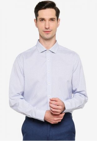 17. G2000 Checked Tencel Shirt, Office Look