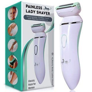 IQ Beauty Electric Razor for Women - Compact Multi-Functional Stainles