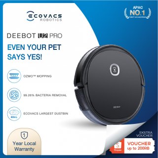 Ecovacs DEEBOT U2 PRO Robot Vacuum Cleaner