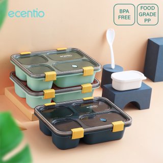 20. Ecentio Kotak Makan, Antitumpah dan Tahan Panas