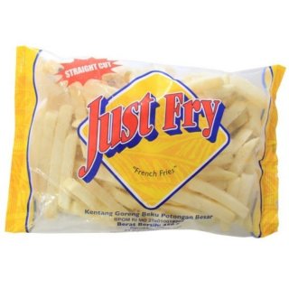 Just Fry French Fries Straight Cut Frozen 450gr