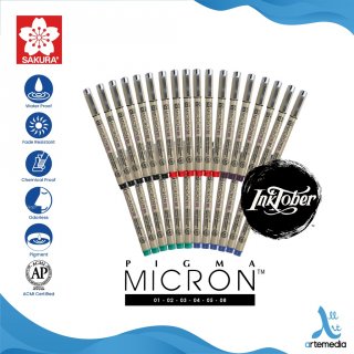 19. Drawing Pen Sakura Pigma Micron, Tinta Permanen untuk Segala Kebutuhan