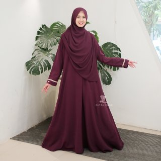 Zayra Hijab Queena Basic Abaya