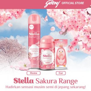 Stella Sakura Pengharum Ruangan Aerosol 350+50 ml