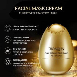 Bioaqua Yeast Collagen Mask Cream