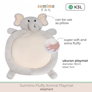 Sumimo Fluffy Animal Playmat Elephant