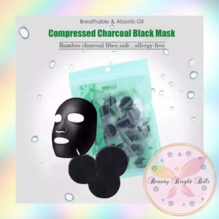 5. Masker Arang Charcoal Tissue Mask