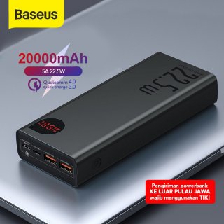 Baseus Adaman Fast Charging Power Bank Quick Charge 4.0 3.0 Type C PD 