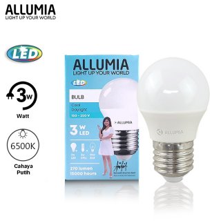 3. ALLUMIA Bulb Lampu LED 3 Watt