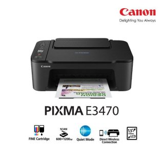 Canon Multifunction Inkjet Printer E-3470