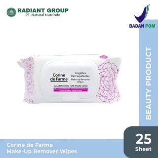 Corine de Farme Co Make Up Remover Wipes with Micellar Lotion
