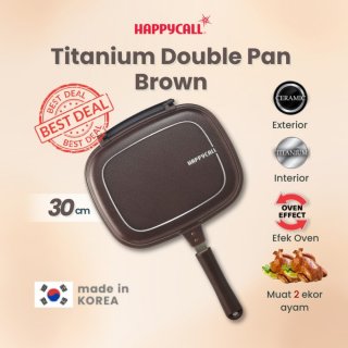 Happycall Titanium Double Pan