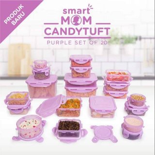 25.  Smart Mom Candytuft Purple Set Of 20, Lengkapi Koleksi Dapur Istri