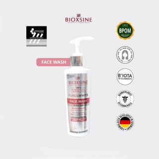 10. Bioxsine Pure & White Face Wash, Cegah Flek Hitam dan Kerutan