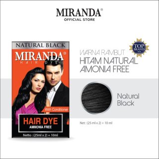 Miranda Natural Black Hair Dye