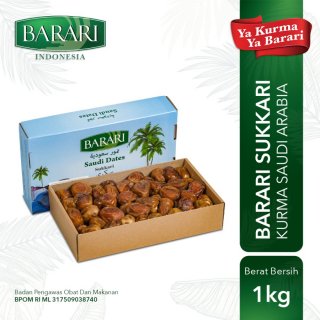 Kurma Barari Sukkari 1Kg Saudi Arabia