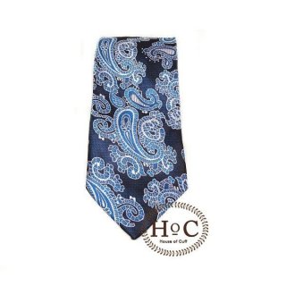 12. House of Cuff Blue Black Batik Tie, Penampilan yang Menyegarkan