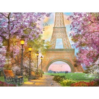 Diamond Painting By Number Paris Eiffel Tower