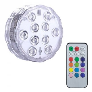 19. Allefix Lampu LED Dekorasi Aquarium MultiFungsi Remote 12 Warna Waterproof