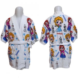 12. Kimono Karakter Frozen, Bikin Mandi Lebih Sempurna