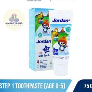 Jordan Toothpaste / Odol / Pasta Gigi Bayi dan Anak 
