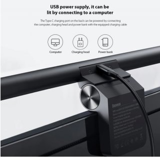 Baseus i-Wok Series USB Asymmetric Monitor Lamp Light Bar Source