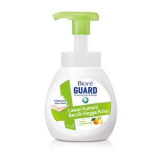 Biore Hand Soap Microfoam Fresh Antibacterial Foaming