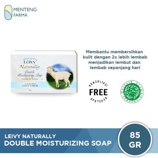 LeivyDouble Moisturising Goats Milk Bar Soap