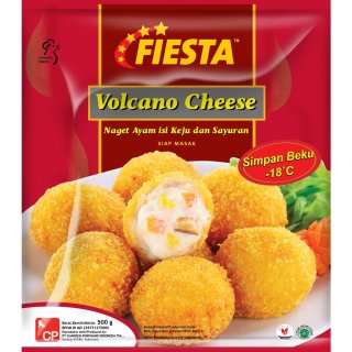 Fiesta Volcano Cheese Nugget Ayam isi Keju dan Sayuran